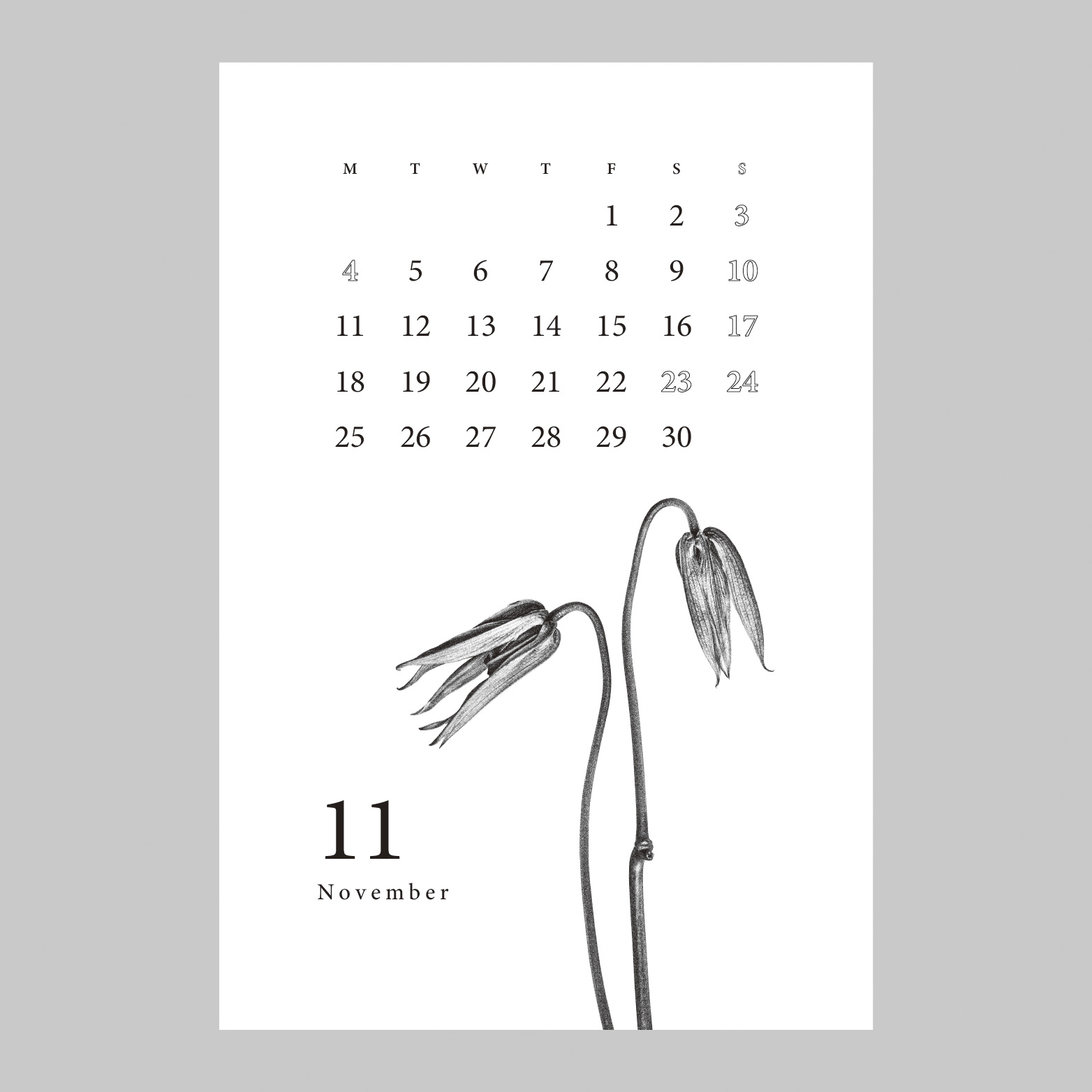 Botanical Calendar - Plate 2